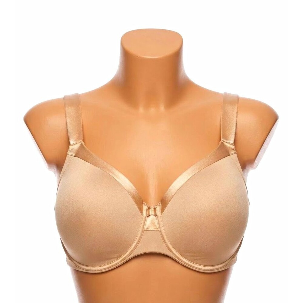 42D Vanity Fair T-Shirt Bra Illumination Full Figure Contour Underwire Beige